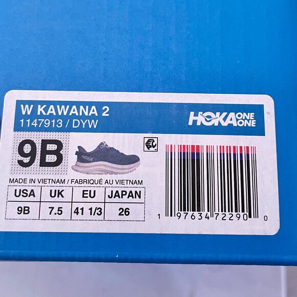 NEW HOKA Womens Kawana 2 Shoes Sneakers Druzy White NIB 9 - Picture 11 of 12